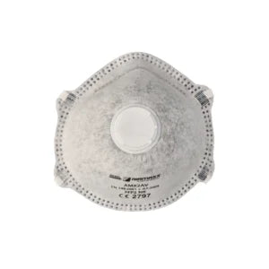 REBEL Airmaxx FFP2V Dust Mask with Active Carbon and Valve