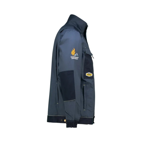 REBEL Tech Gear Acid Flame Jacket Airforce Blue