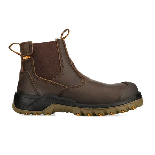REBEL Crazy Horse Boot Brown