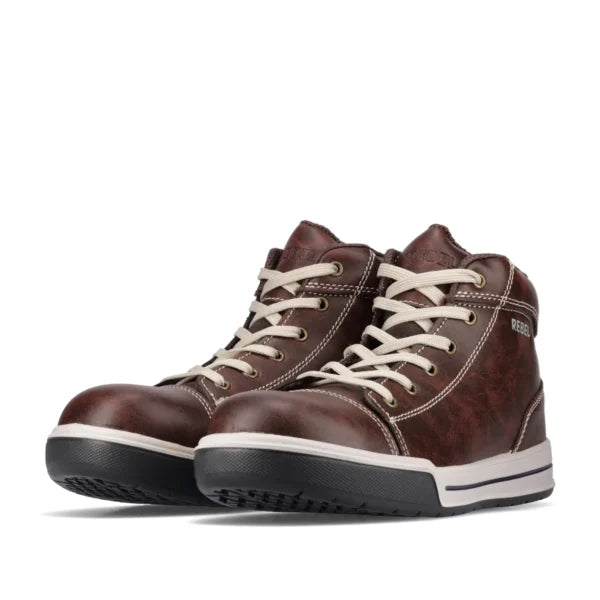 REBEL Hi Top Boot Brown