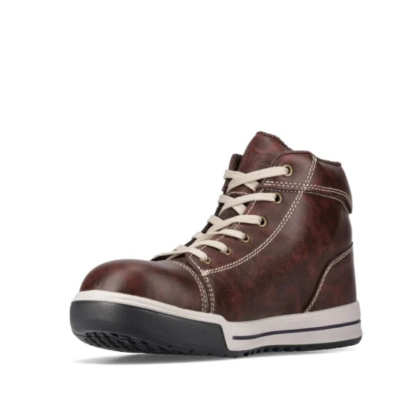 REBEL Hi Top Boot Brown