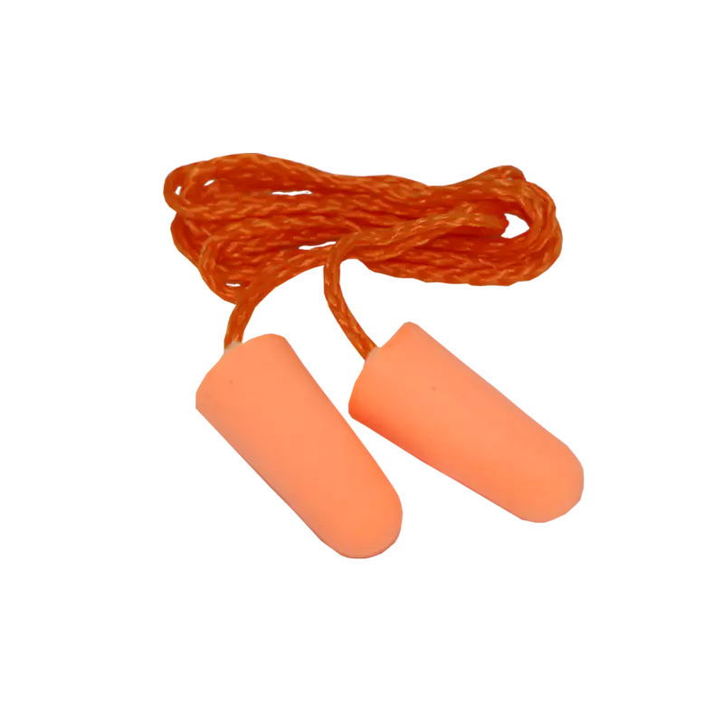 Pinnacle Corded Disposable PU Foam Ear Plugs